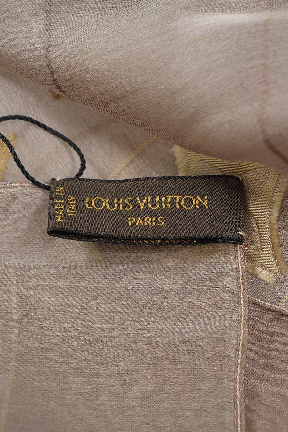 WA3045] Louis Vuitton | Silk scarf