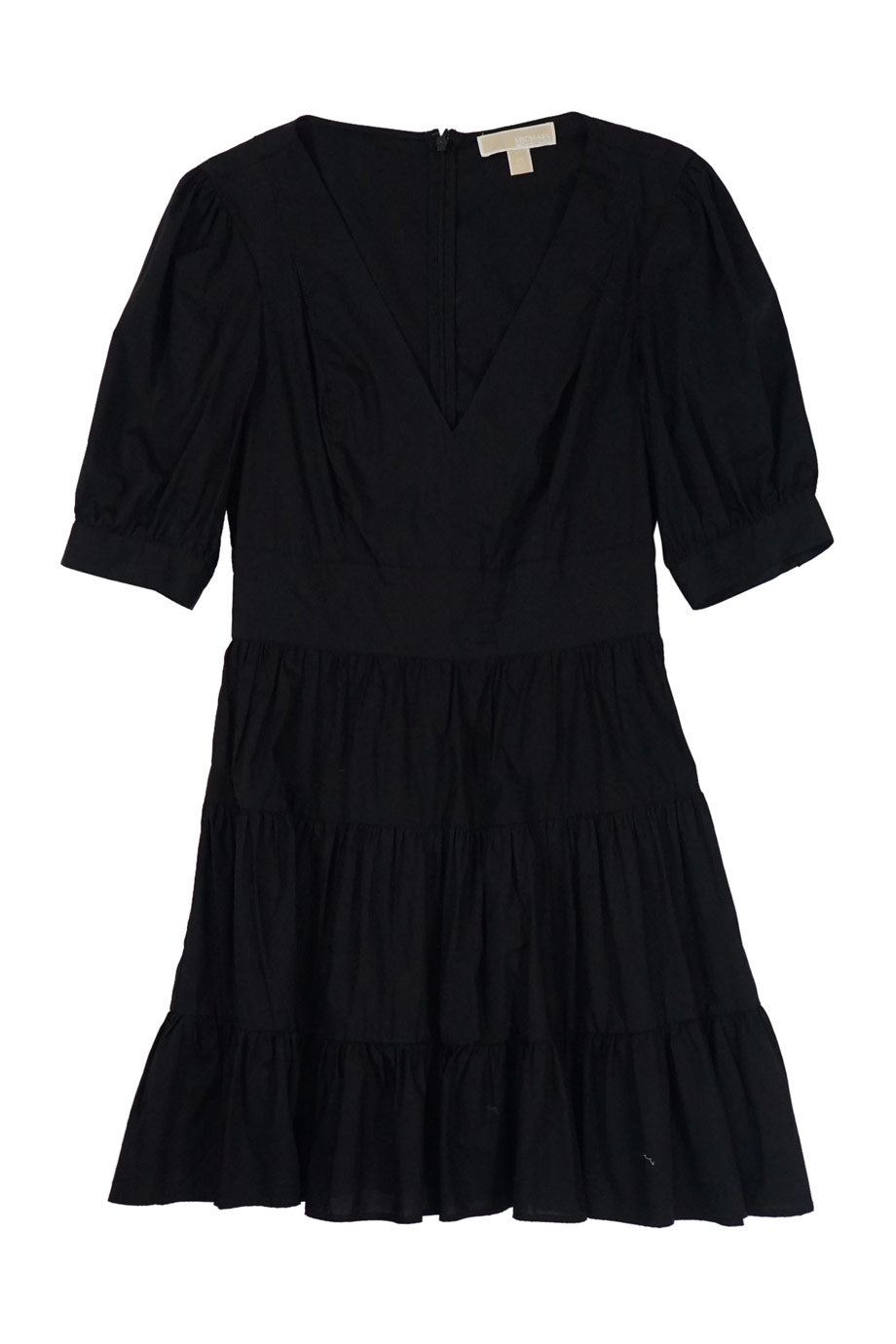 flared knitted dress Fit and Flate Knit Dress main image 1