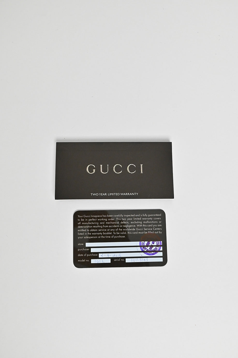 Gucci Warranty Certificate with Barcode Gucci Vintage GG Monogram Sherry Cloth Tote | The ReLux main image 2