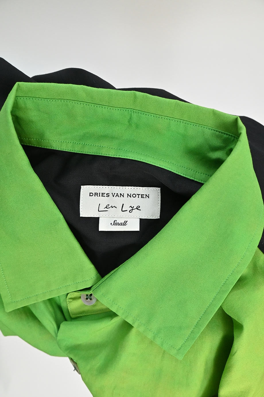 美品 DRIES VAN NOTEN × LEN LYE オーバーサイズシャツ WW32392] Dries Van Noten | Shirt