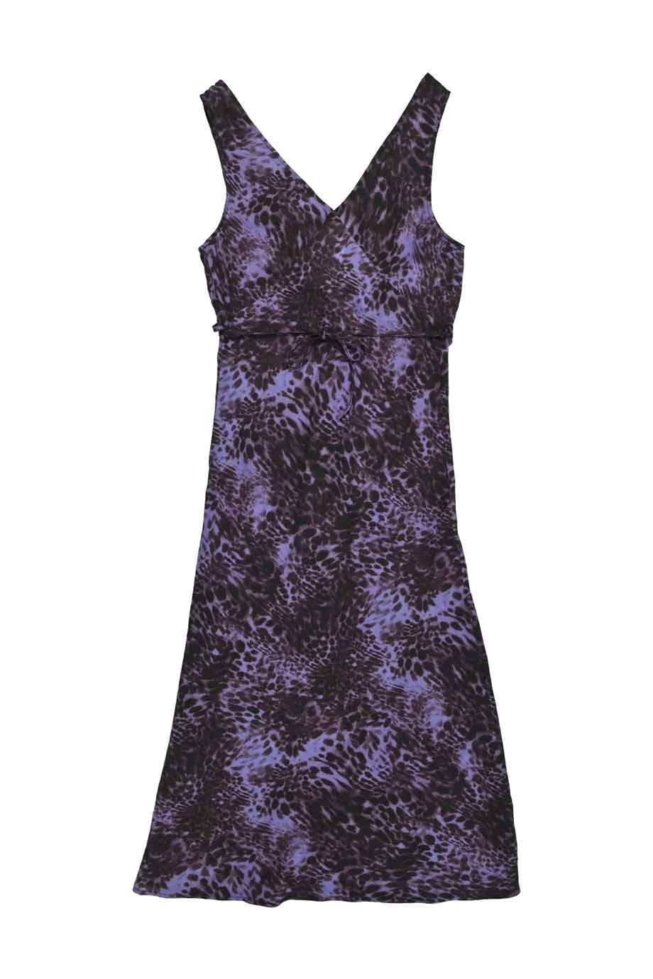 open lace back dress WW32691] Réalisation