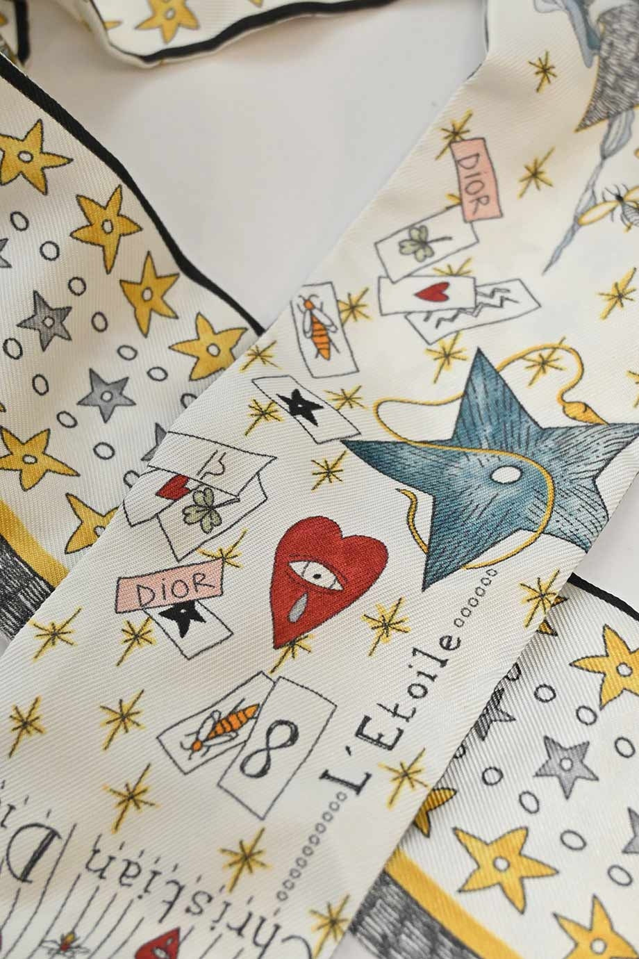 WA3225] Christian Dior Silk scarf - Main Image