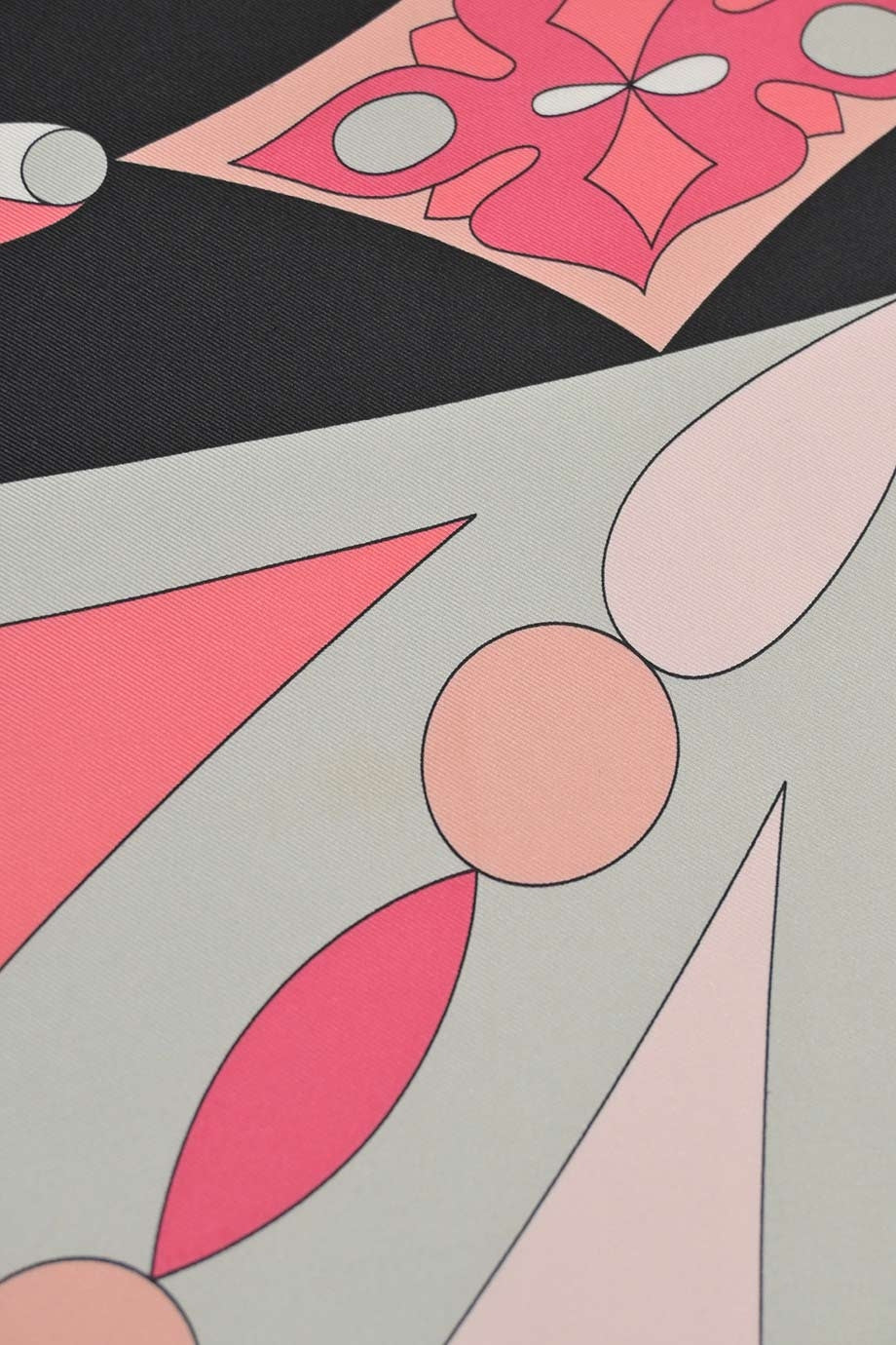 WA3252] Emilio Pucci Silk scarf - Main Image