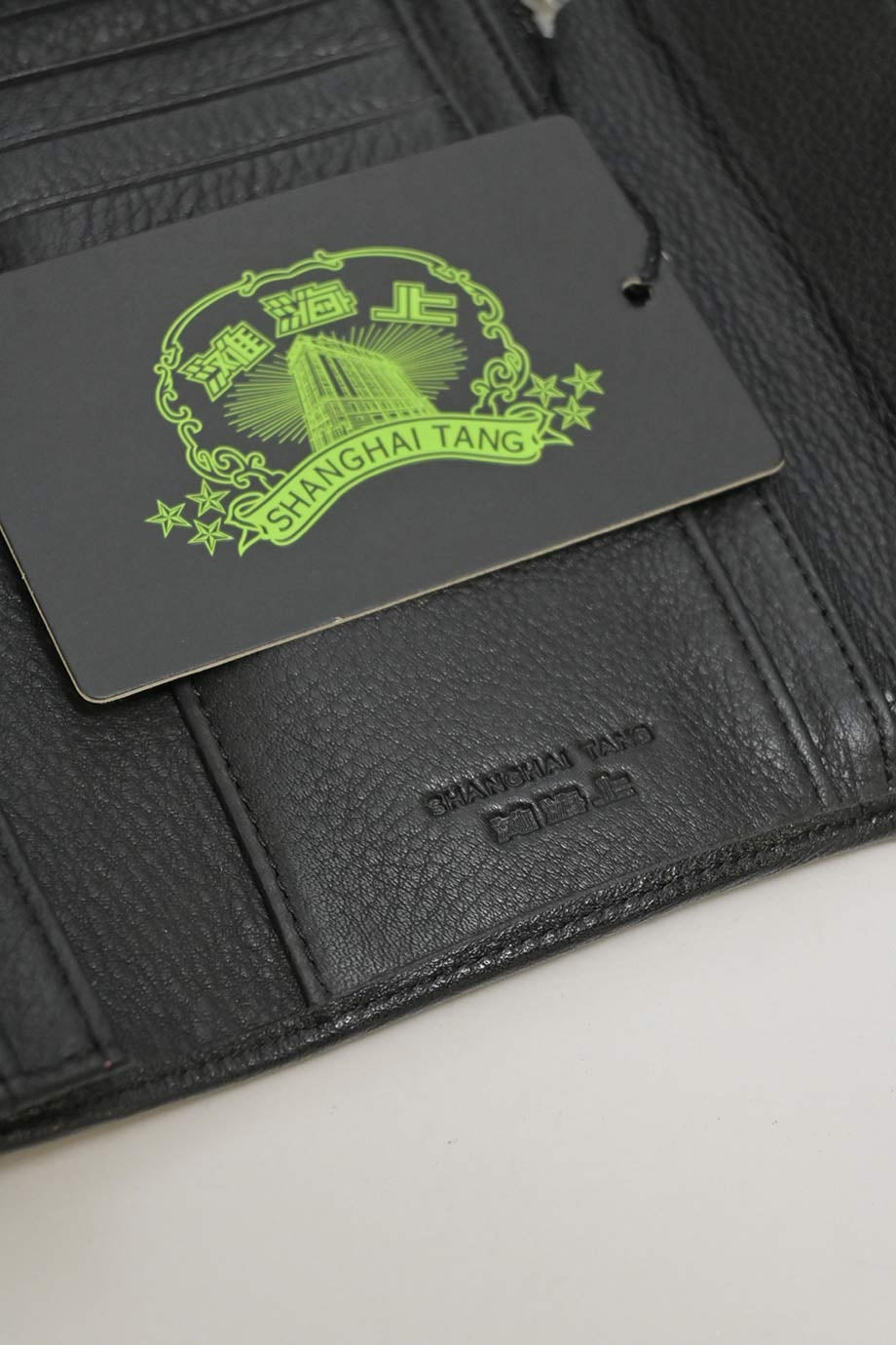 小物入れ Shanghai Tang Card wallet SHANGHAI TANG Black in Other - 50410272