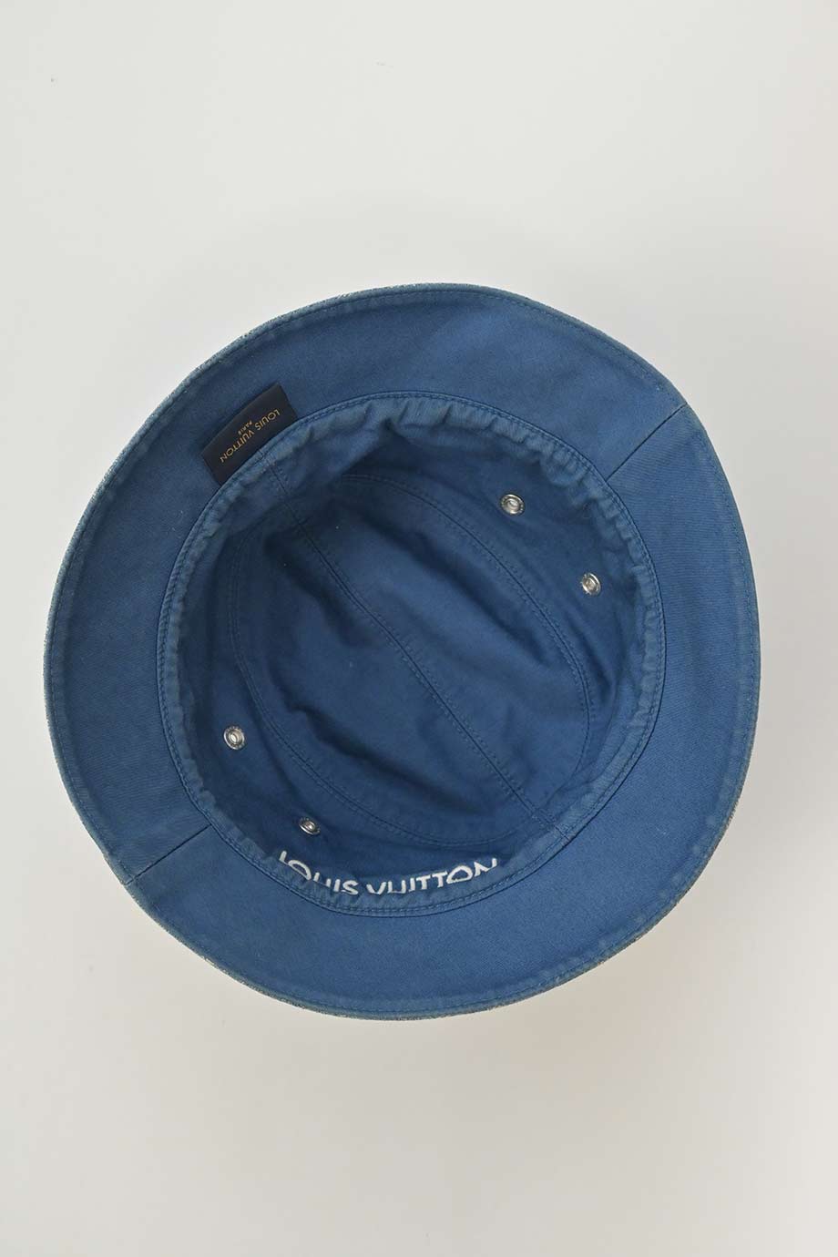 LOUIS VUITTON ネイビー バケットハット LOUIS VUITTON Nylon Wool