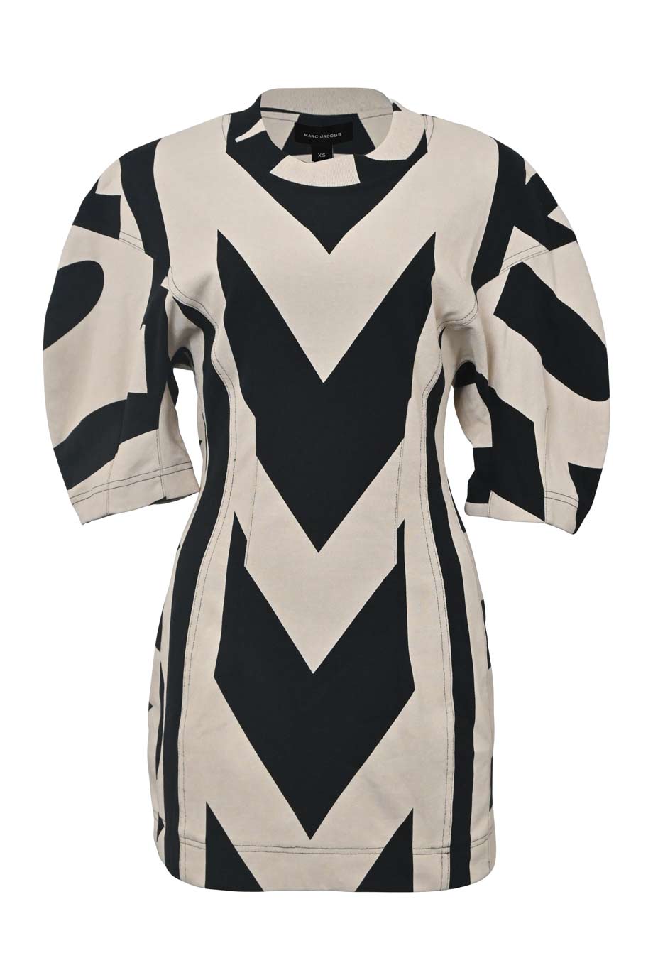 marc jacobs striped mini dress $ 328 NWT " MARC JACOBS " STRAPE COTTON , LACE OVERLAY DRESS SZ. S