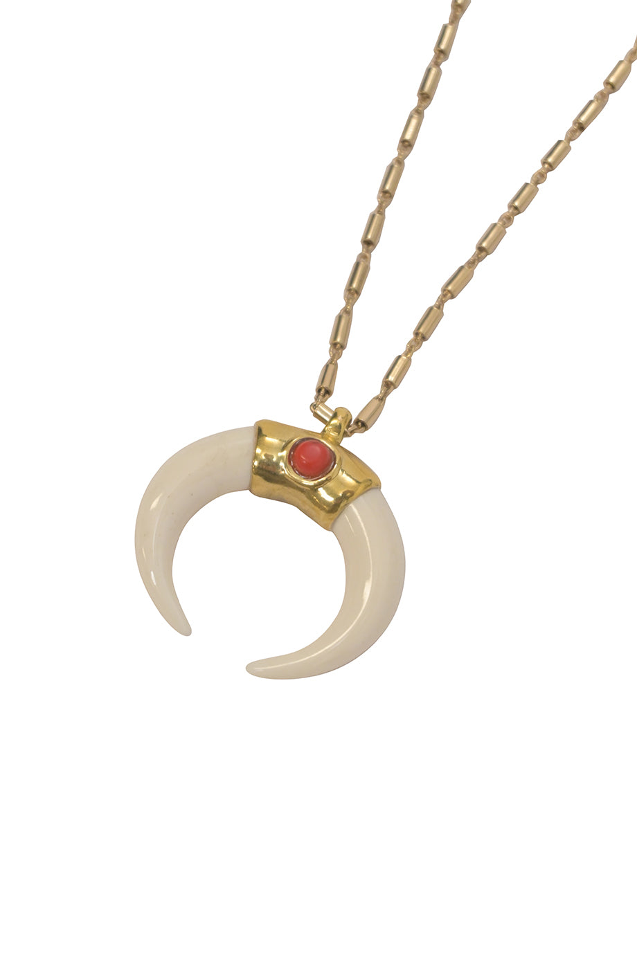 Isabel Marant Horn Necklace MAJI CHAIN NECKLACE