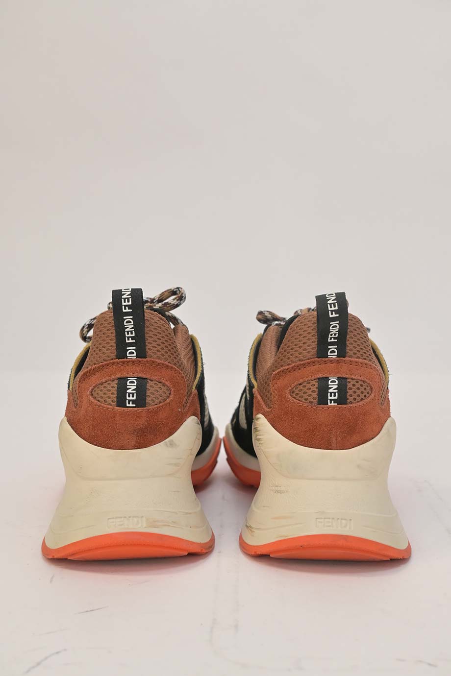 Brown Fendi Men's Tennis Shoes Fendi Shoes Fendi Mens