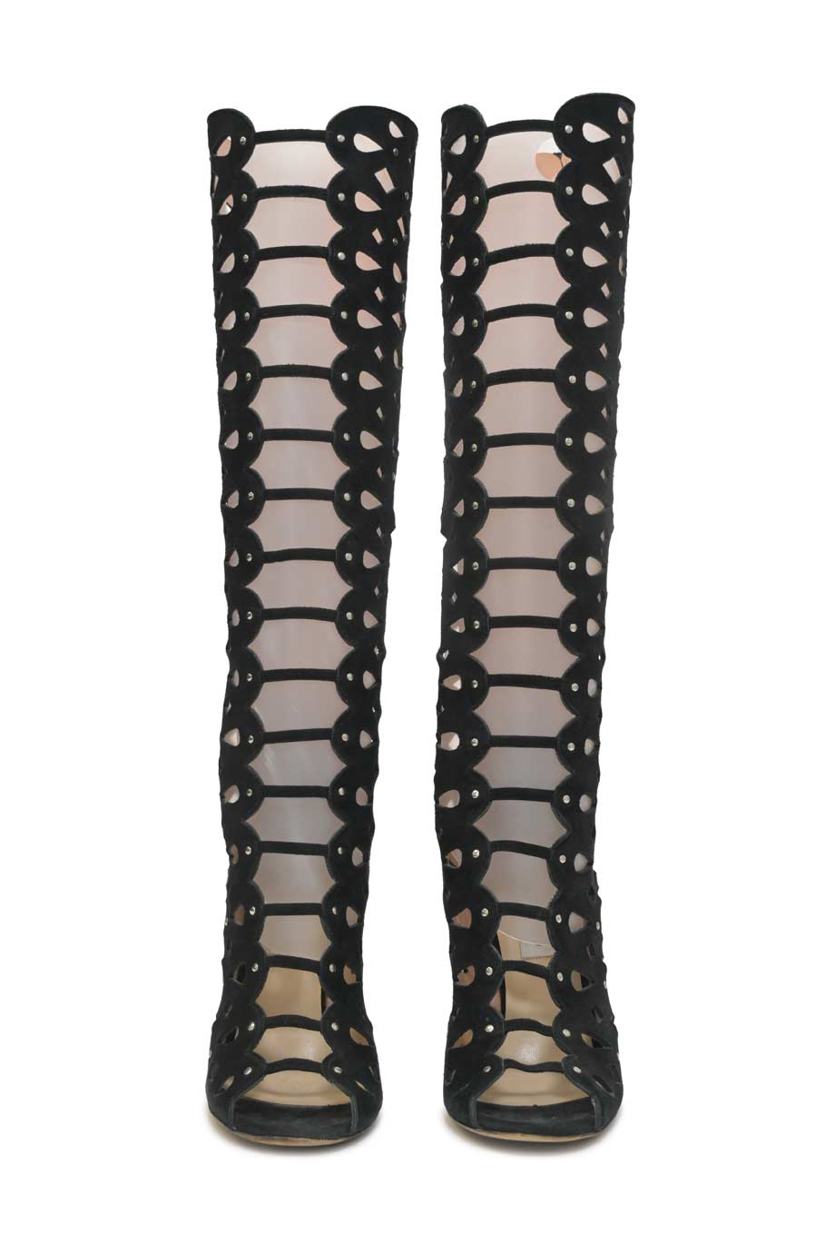 靴 Jimmy choo high heel boot WS7553] Jimmy Choo | Knee High Boot