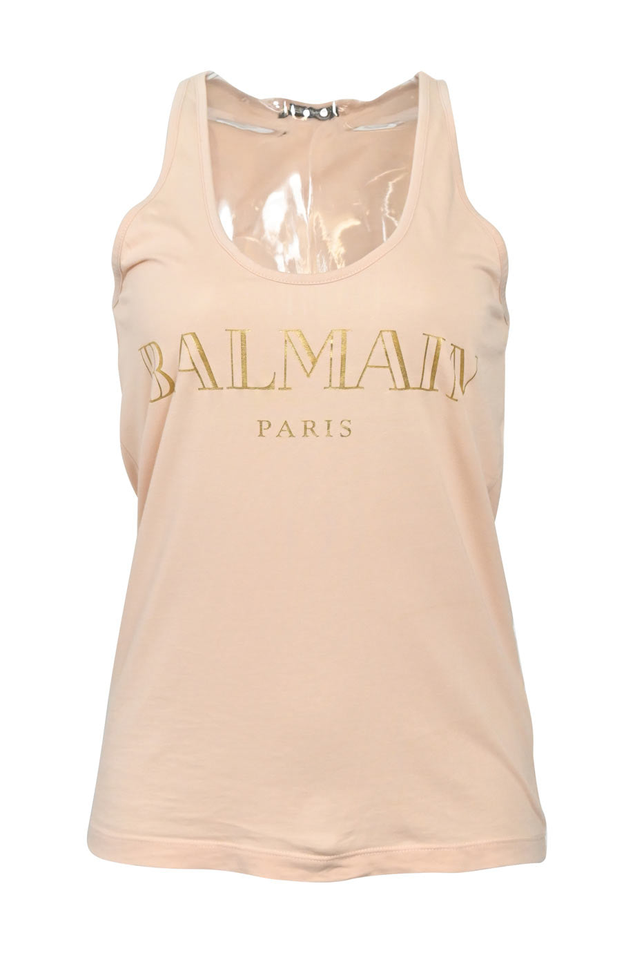 Balmain sleeveless top best sale